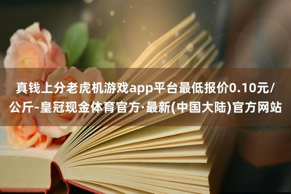 真钱上分老虎机游戏app平台最低报价0.10元/公斤-皇冠现金体育官方·最新(中国大陆)官方网站