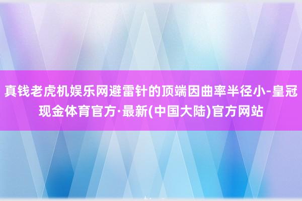 真钱老虎机娱乐网避雷针的顶端因曲率半径小-皇冠现金体育官方·最新(中国大陆)官方网站